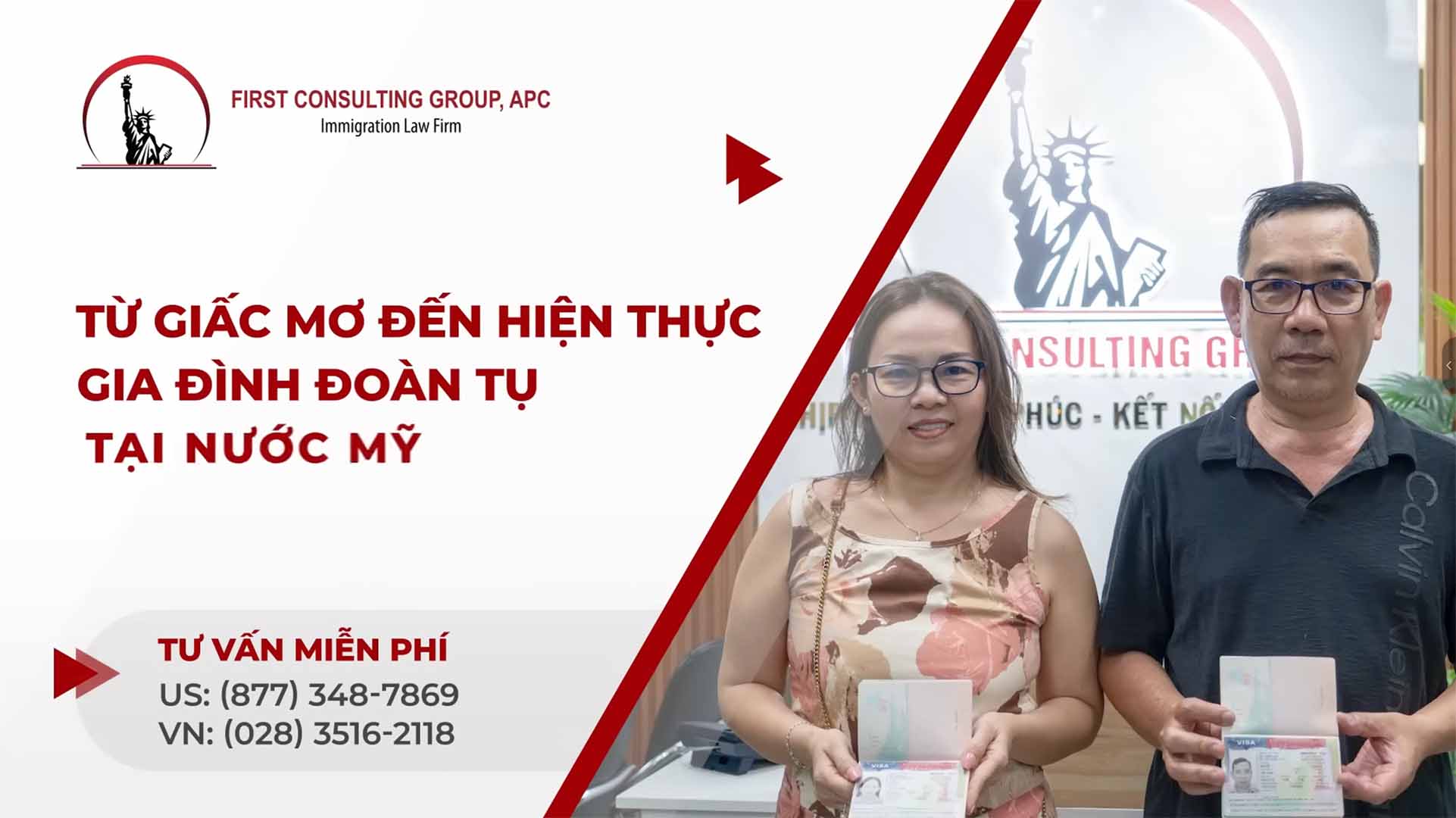 Vợ chồng Cô Hồng - Chú Xứng. Từ giấc mơ đến hiện thực gia đình đoàn tụ tại nước Mỹ