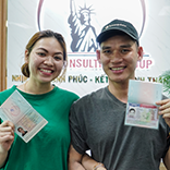 Vợ chồng chị Ly – anh Đức