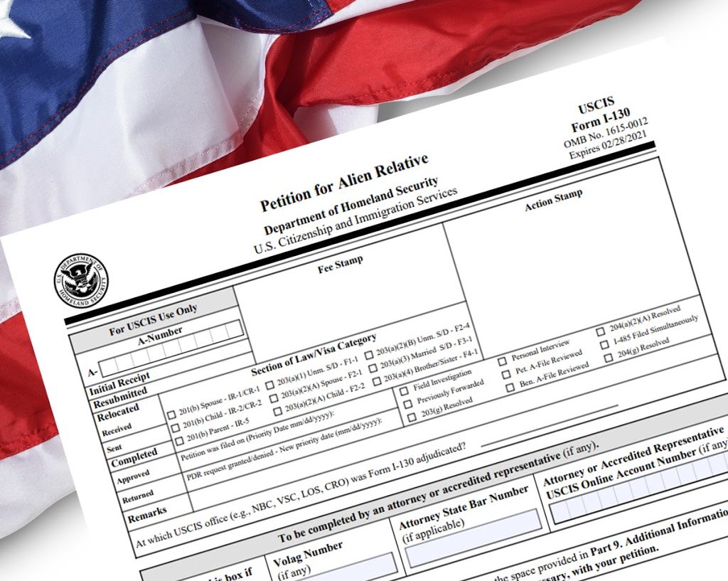 I-130: Đơn bảo lãnh thân nhân đi Mỹ
