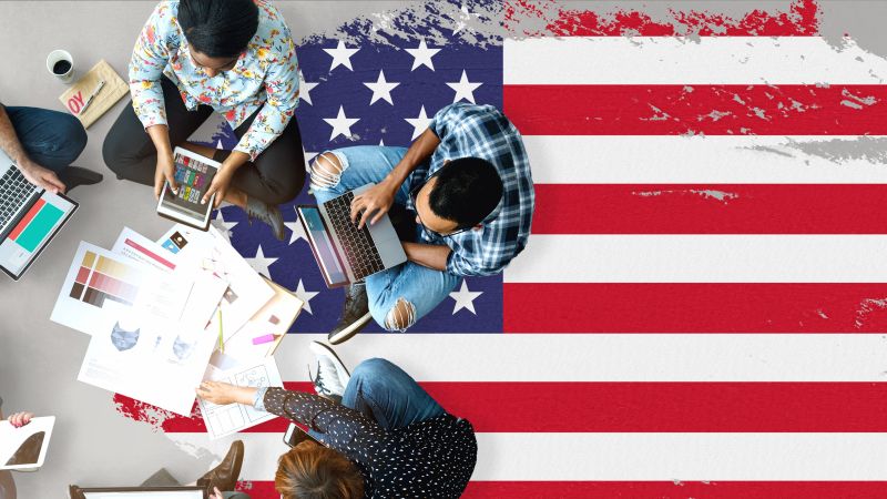 Minh họa chủ đề làm nghề gì khi định cư ở Mỹ cho người nhập cư mới - First Consulting Group