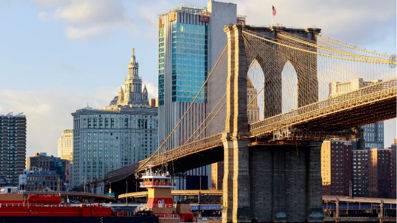 Khám phá cầu Brooklyn, biểu tượng lịch sử của nước Mỹ