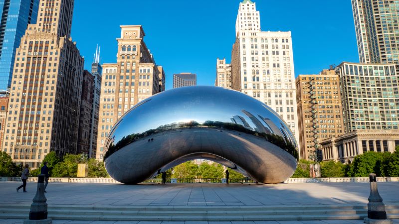 Chicago Illinois Hoa Kỳ công viên Millennium Park và Cloud Gate - First Consulting Group