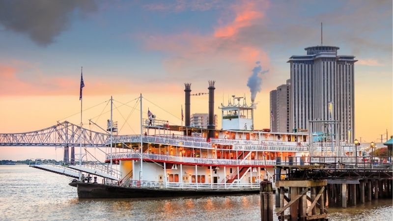 Louisiana nằm ở khu vực miền Nam nước Mỹ