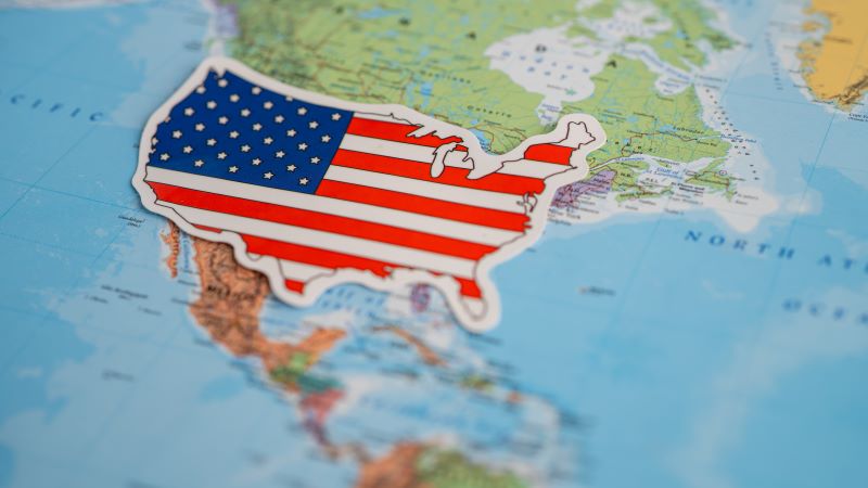 Các bang của Mỹ tổng quan bản đồ liên bang - First Consulting Group